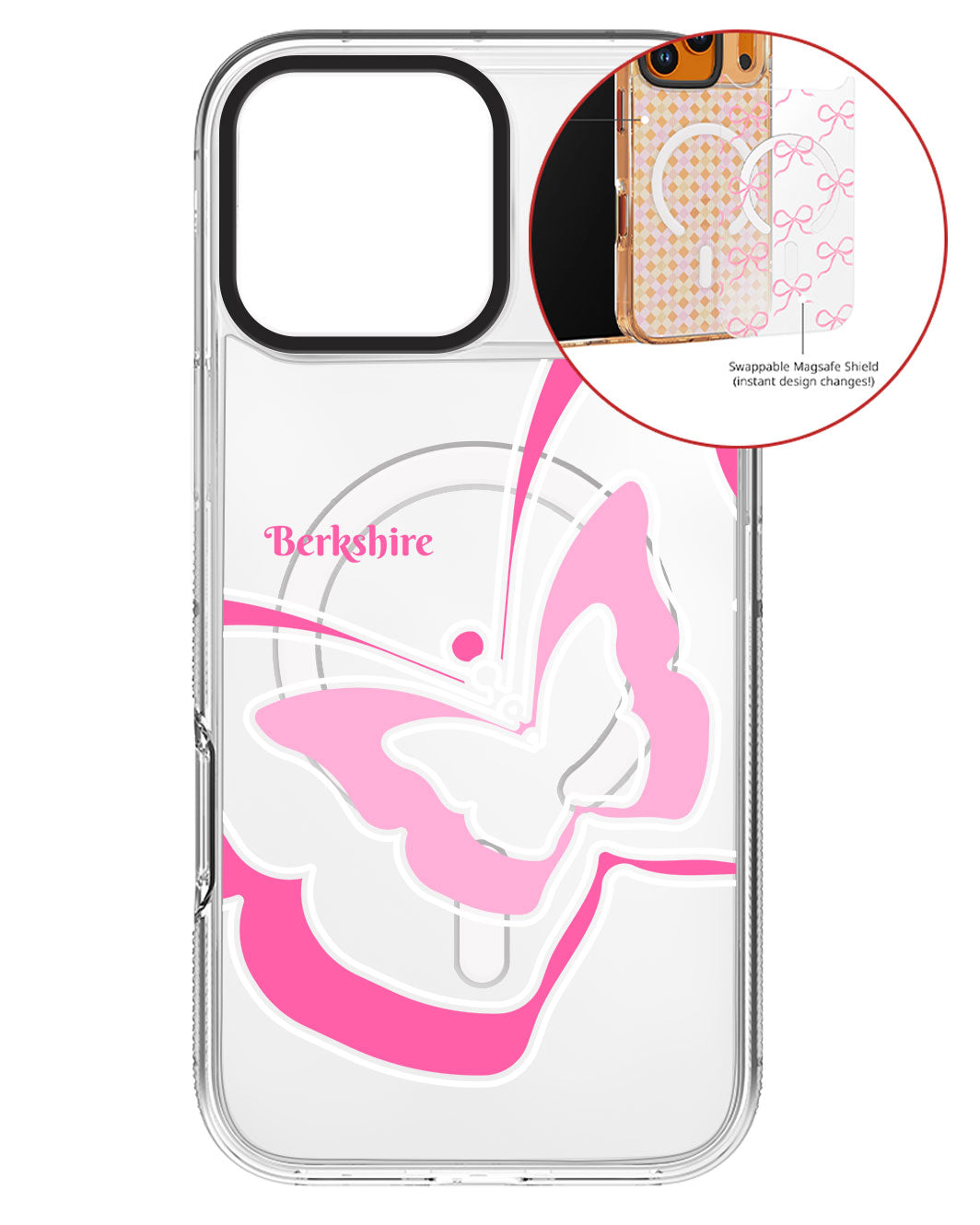 Magsafe Swappable Plate - Butterfly Mirror 1.0