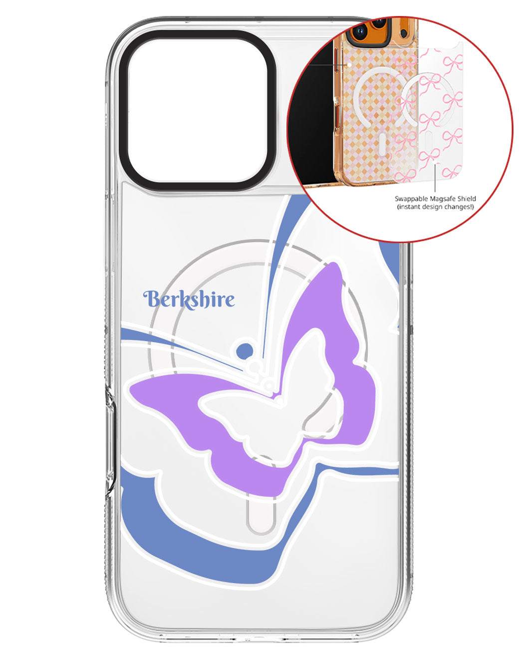 Magsafe Swappable Plate - Butterfly Mirror 2.0