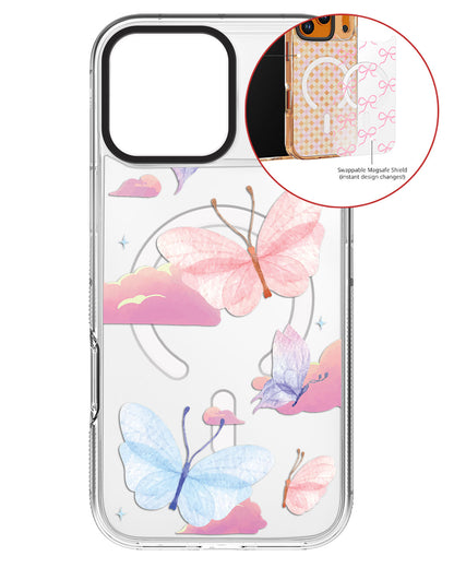 Magsafe Swappable Plate - Butterfly & Clouds
