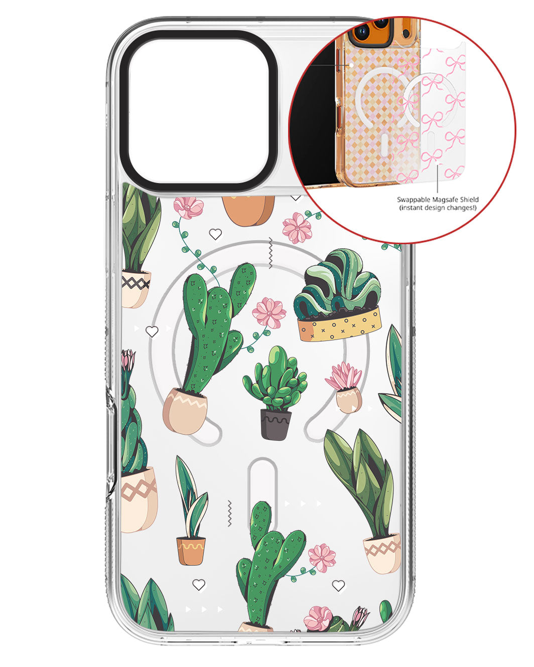 Magsafe Swappable Plate - Cactus 3.0