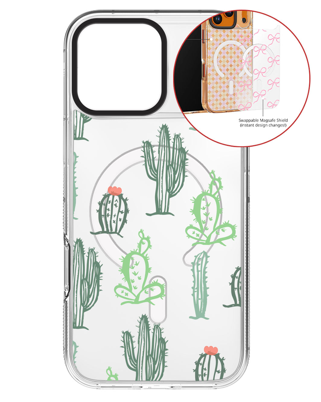 Magsafe Swappable Plate - Cactus 1.0
