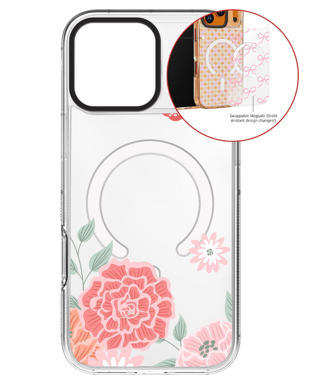Magsafe Swappable Plate - Carnation 1.0