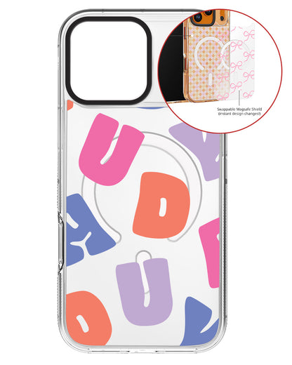 Magsafe Swappable Plate - Chubby Monogram