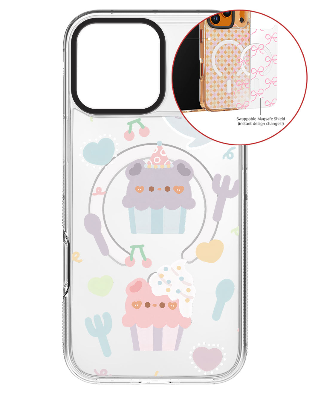 Magsafe Swappable Plate - Cupcake