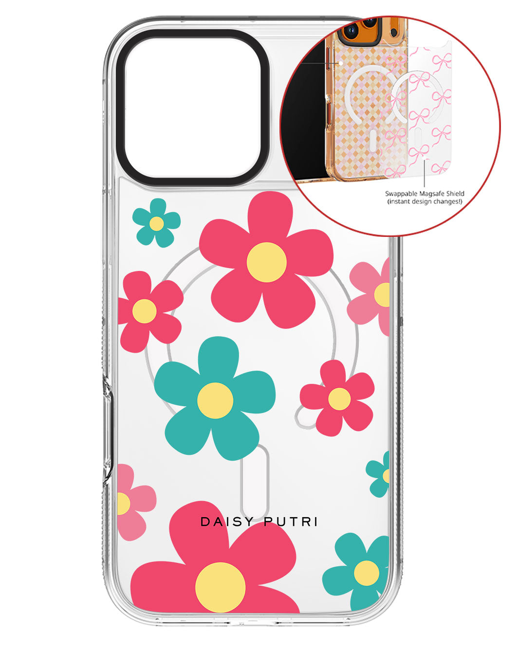 Magsafe Swappable Plate - Daisy Delight 2.0