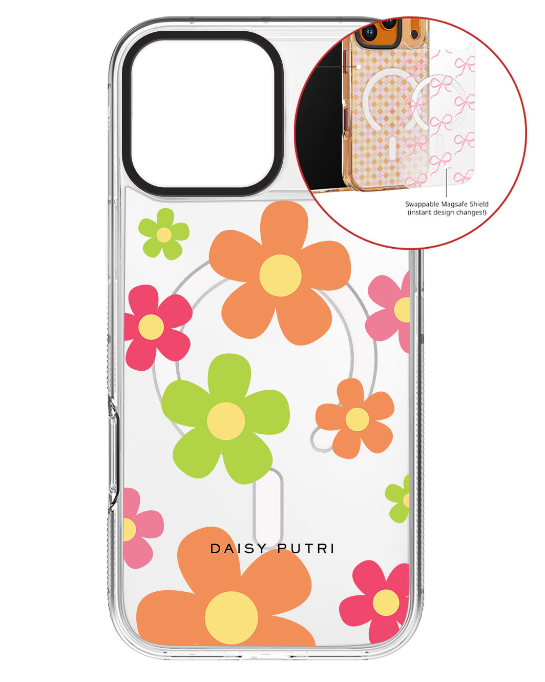 Magsafe Swappable Plate - Daisy Sunshine 2.0