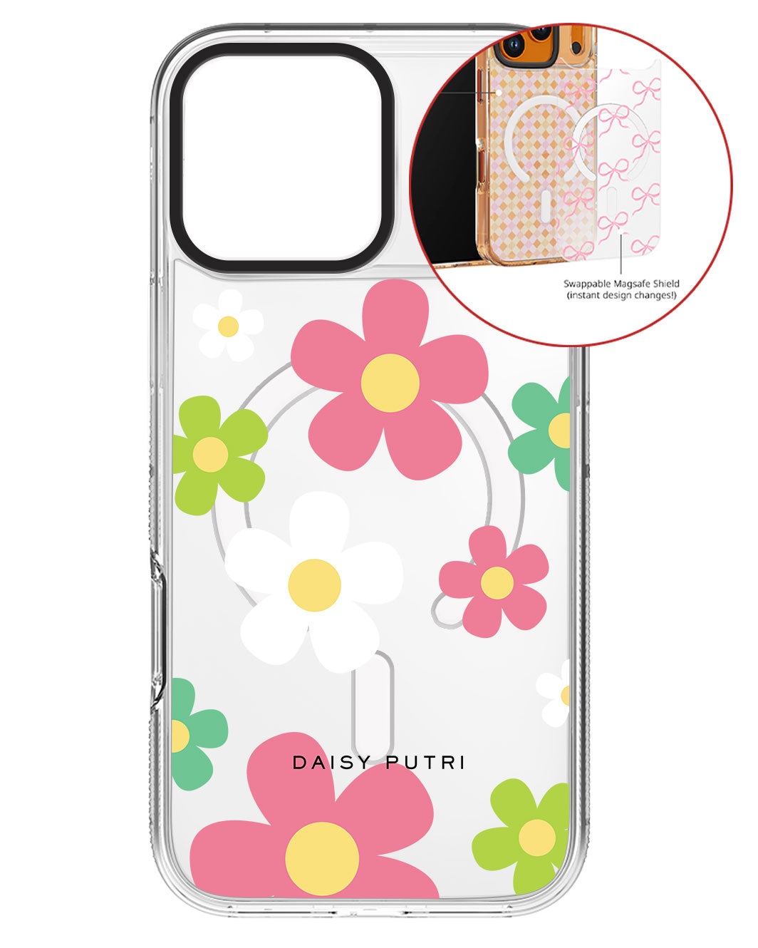 Magsafe Swappable Plate - Daisy Wild