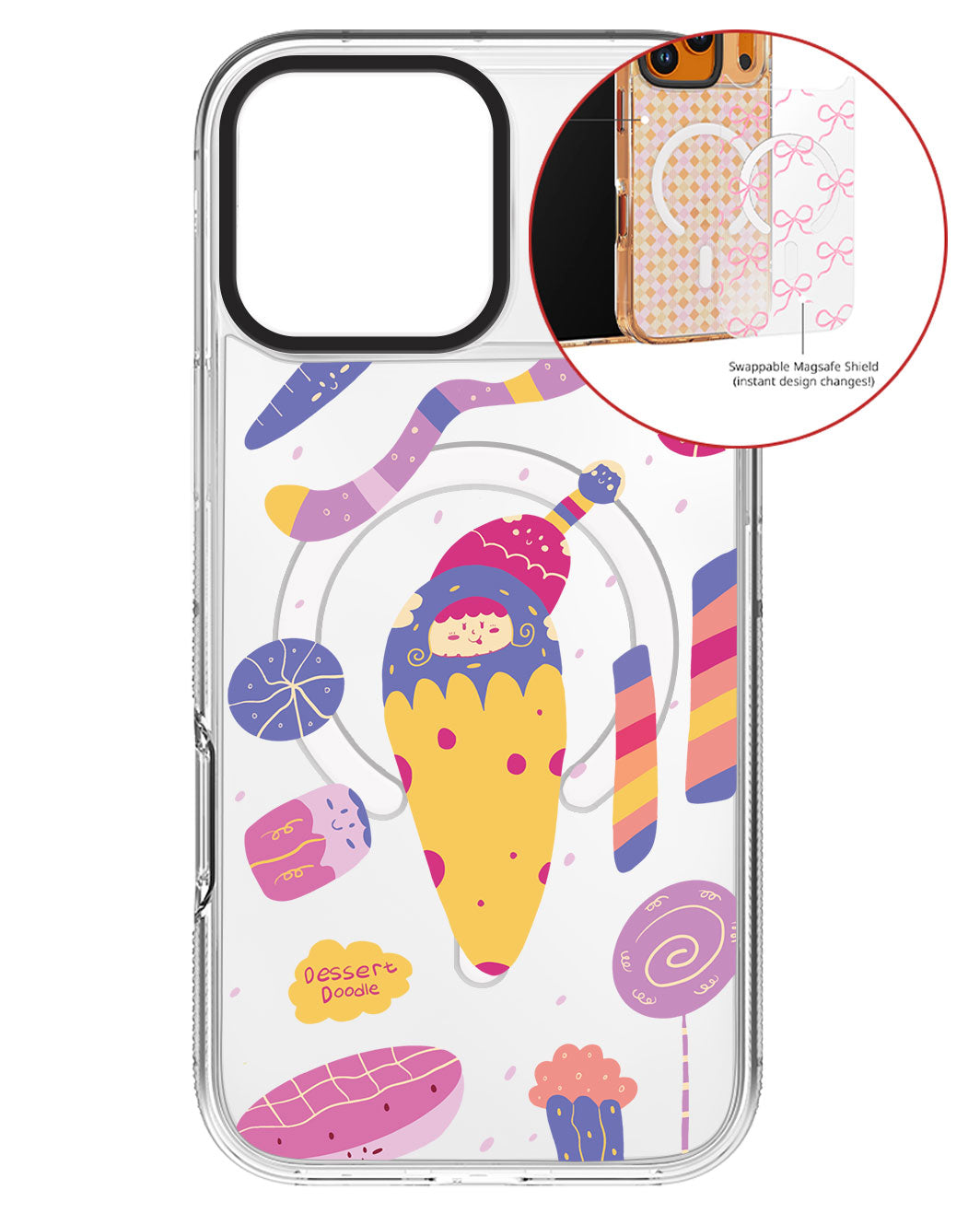 Magsafe Swappable Plate - Dessert Doodle