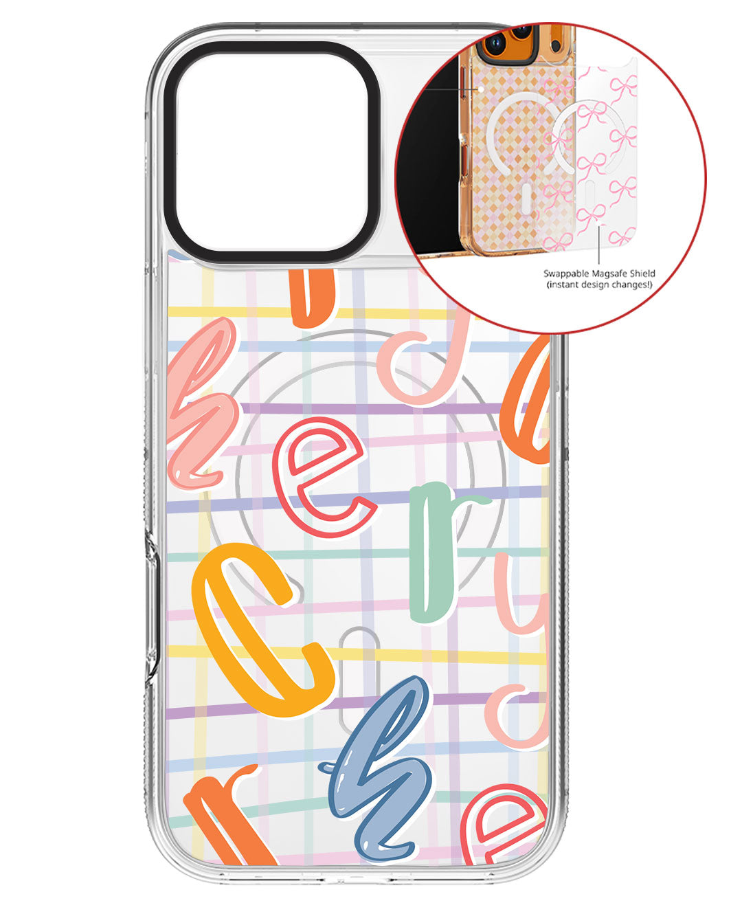 Magsafe Swappable Plate - Doodle Monogram 1.0