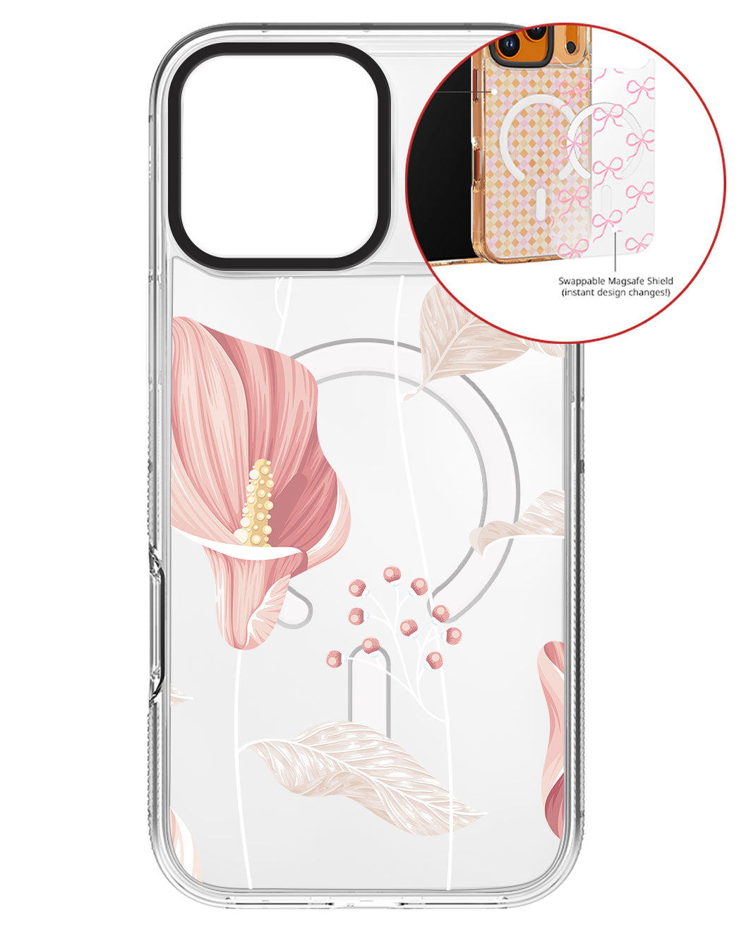 Magsafe Swappable Plate - Easter Lily