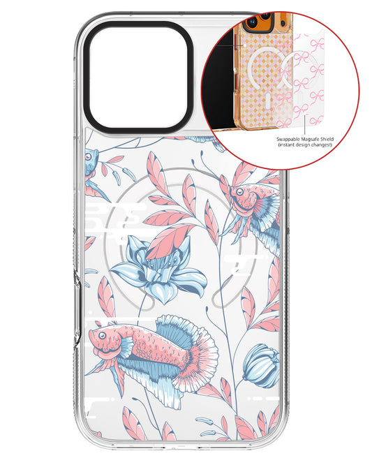Magsafe Swappable Plate - Fish & Floral 3.0
