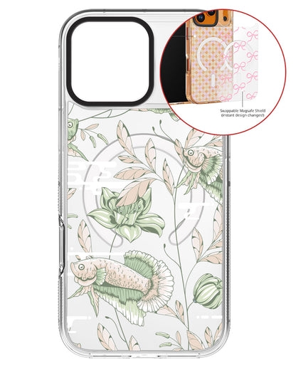 Magsafe Swappable Plate - Fish & Floral 6.0