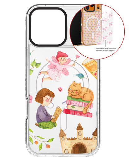 Magsafe Swappable Plate - Fairy Cat
