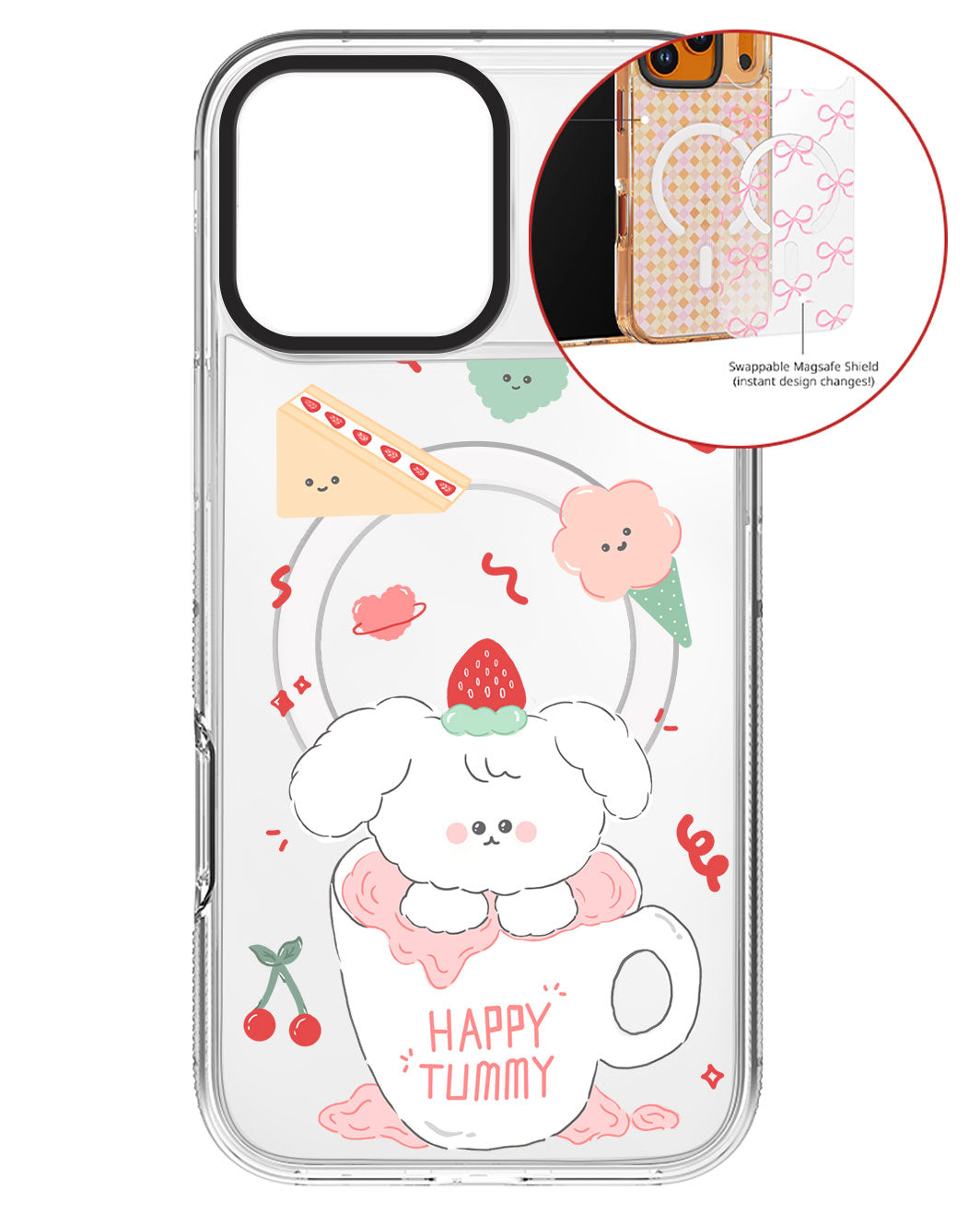Magsafe Swappable Plate - Happy Tummy