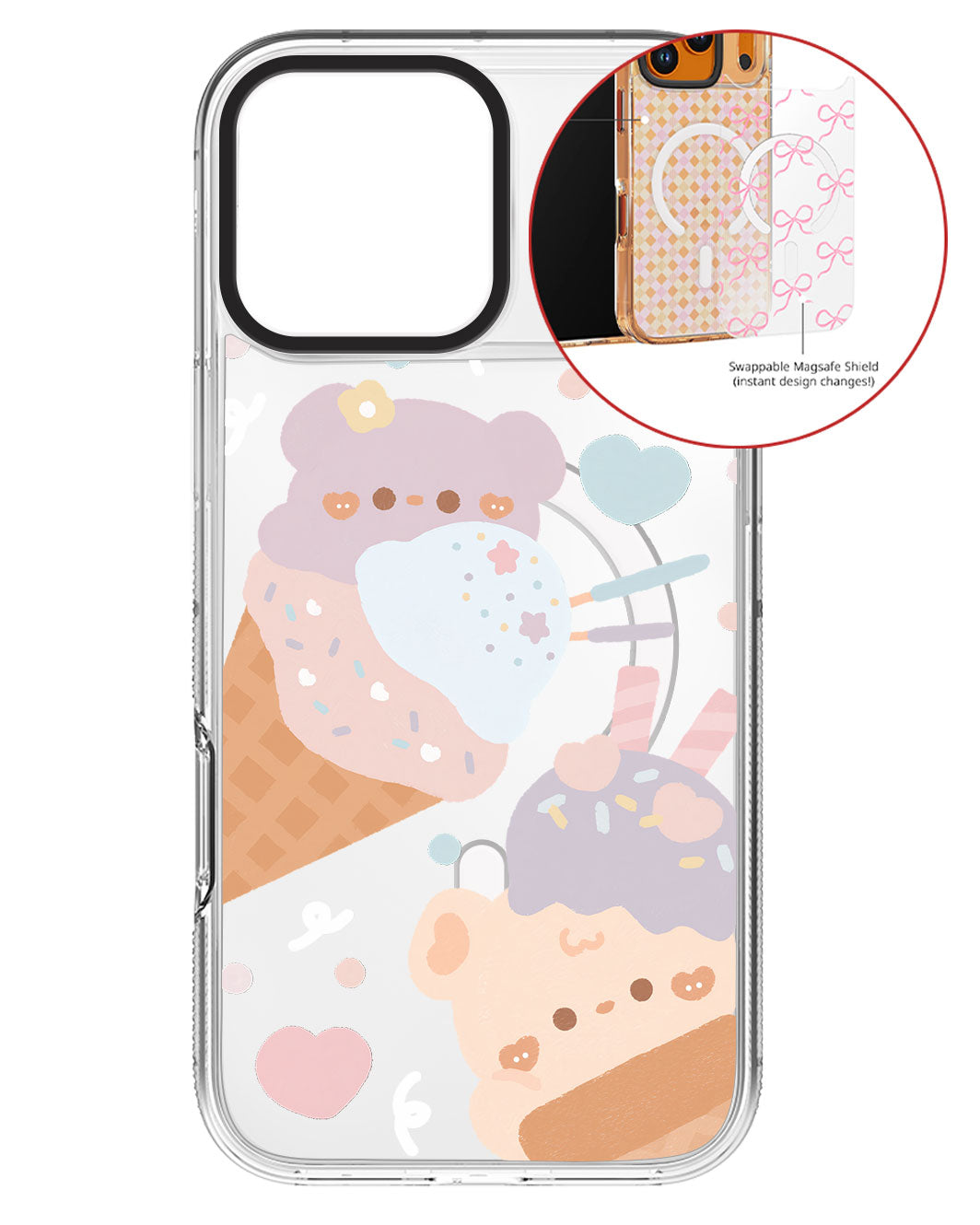 Magsafe Swappable Plate - Ice Cream for Teddy