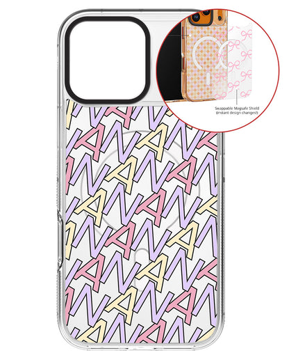Magsafe Swappable Plate - CUSTOM MONOGRAM 3.0 Initial 5.0