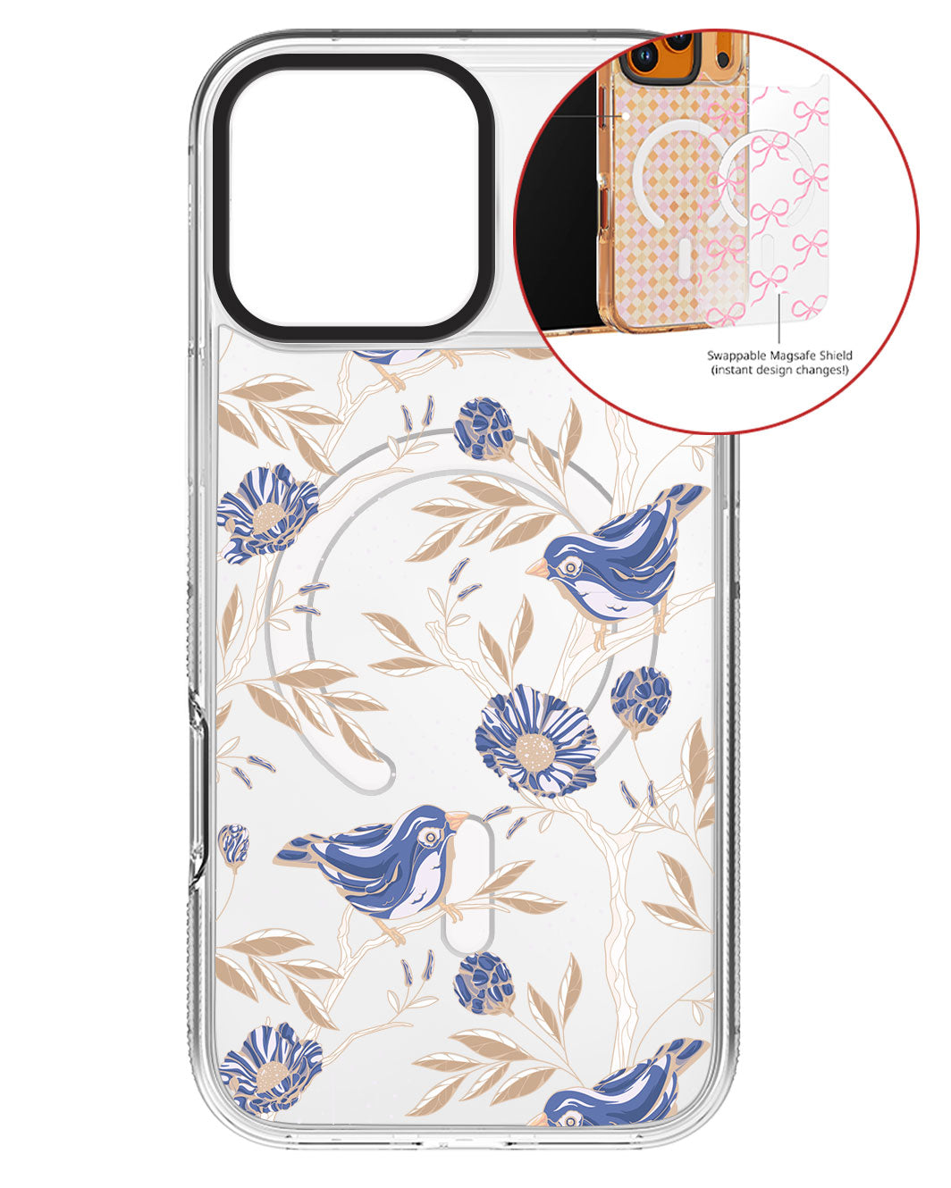 Magsafe Swappable Plate - Lovebird 12.0