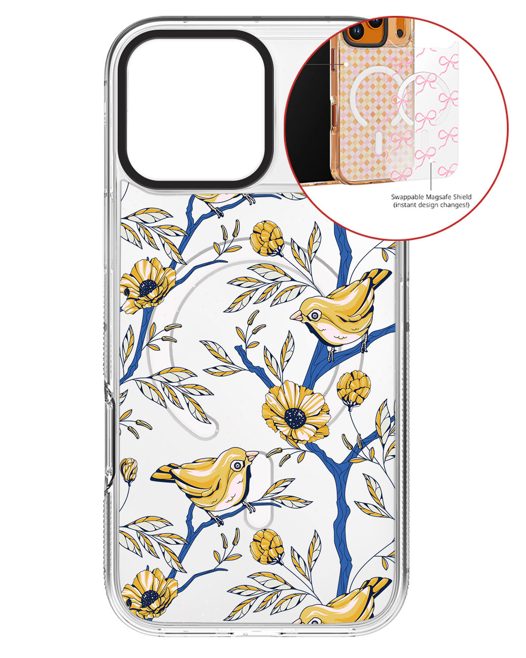 Magsafe Swappable Plate - Lovebird 16.0