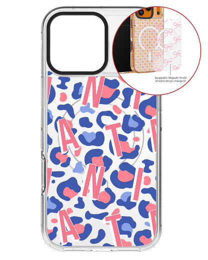 Magsafe Swappable Plate - CUSTOM MONOGRAM 3.0 Leopard 1.0