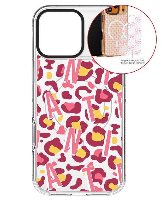 Magsafe Swappable Plate - CUSTOM MONOGRAM 3.0 Leopard 3.0