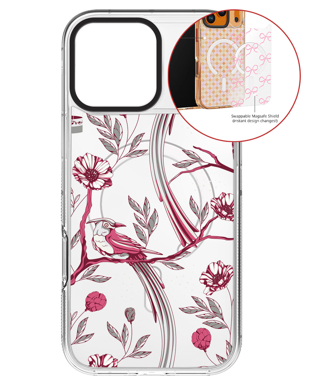 Magsafe Swappable Plate - Lovebird 6.0