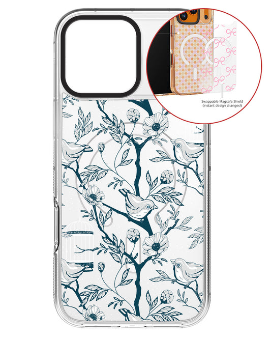 Magsafe Swappable Plate - Lovebird Monochrome 1.0