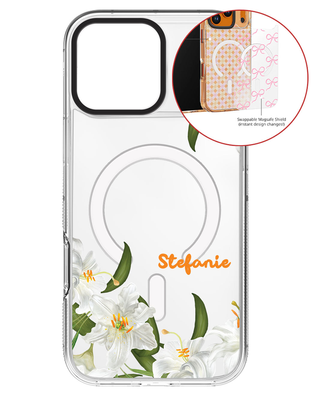 Magsafe Swappable Plate - Lily of The Valley