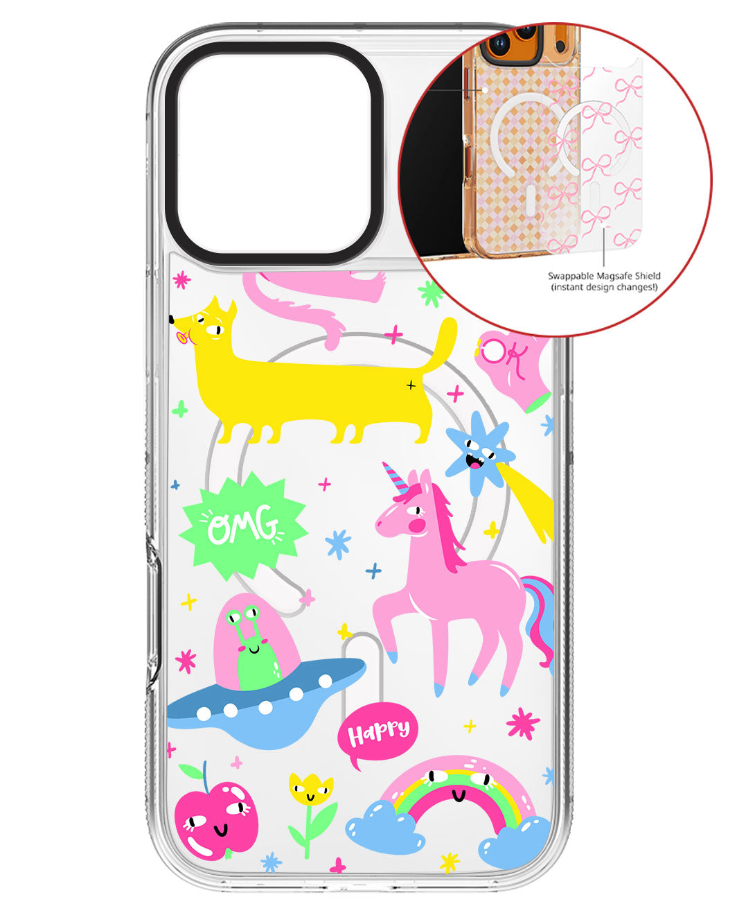 Magsafe Swappable Plate - Monster say Good Mood