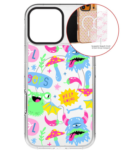 Magsafe Swappable Plate - Monster say Keep Going