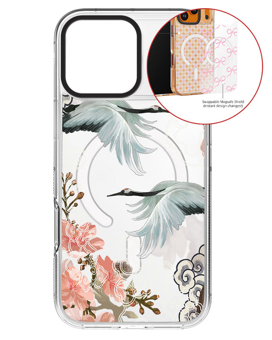 Magsafe Swappable Plate - Oil Painting Birds