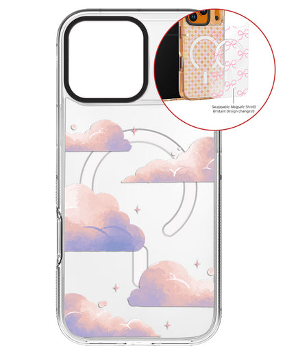 Magsafe Swappable Plate - Pastel Clouds