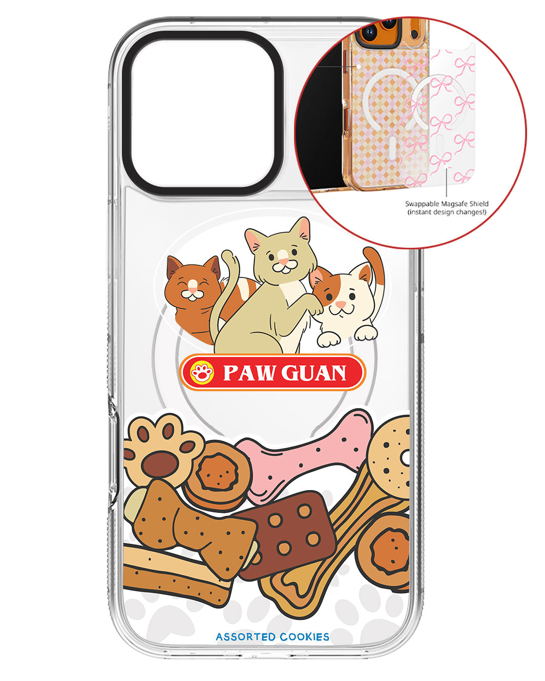 Magsafe Swappable Plate - Pawguan Cat