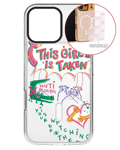 Magsafe Swappable Plate - Pelakor Proof Case (for her)