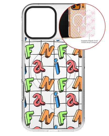 Magsafe Swappable Plate - Playful Monogram 1.0