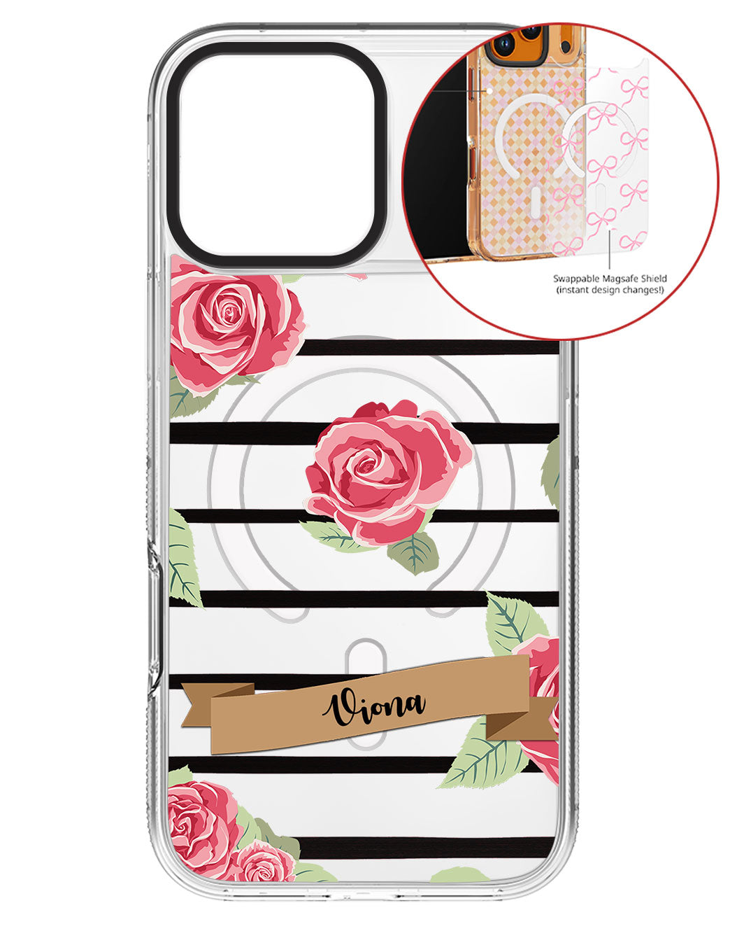 Magsafe Swappable Plate - Rose