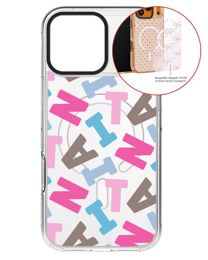 Magsafe Swappable Plate - Scattered Monogram 2.0