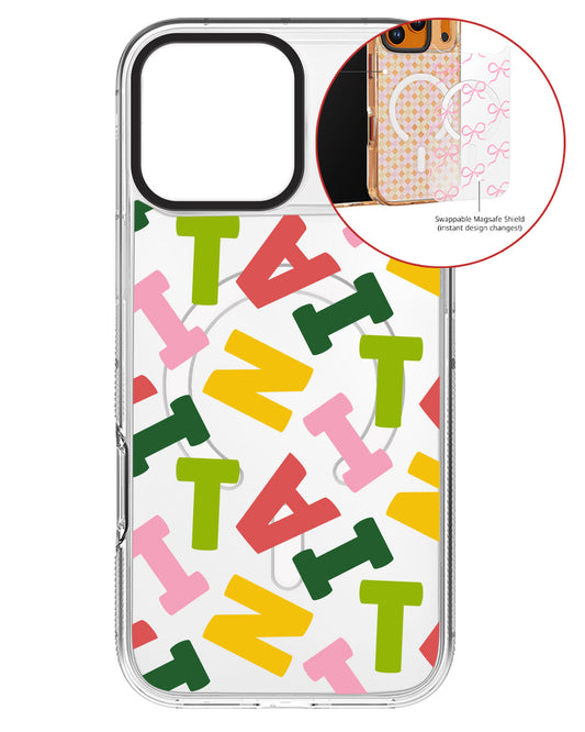 Magsafe Swappable Plate - Scattered Monogram 3.0