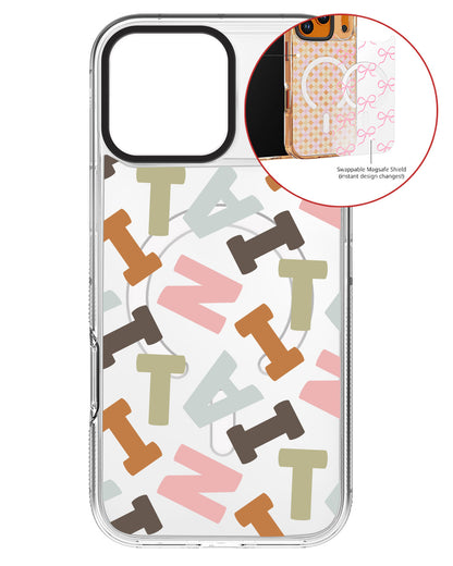 Magsafe Swappable Plate - Scattered Monogram 4.0