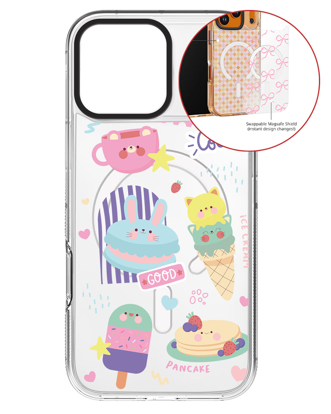 Magsafe Swappable Plate - Sweet Cafe