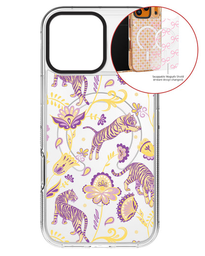Magsafe Swappable Plate - Tiger & Floral 4.0