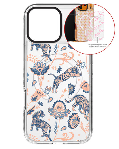 Magsafe Swappable Plate - Tiger & Floral 5.0