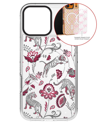 Magsafe Swappable Plate - Tiger & Floral 6.0