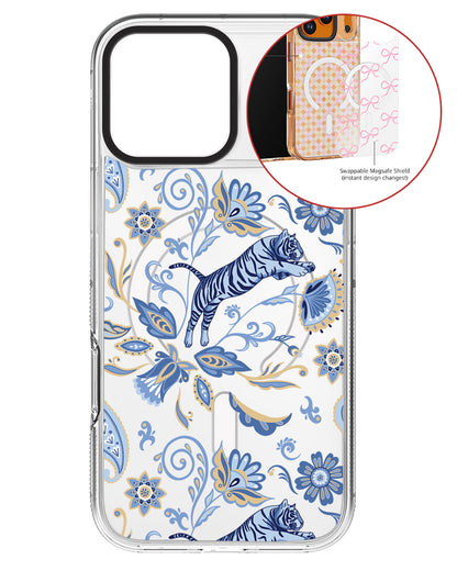 Magsafe Swappable Plate - Tiger & Floral 1.0