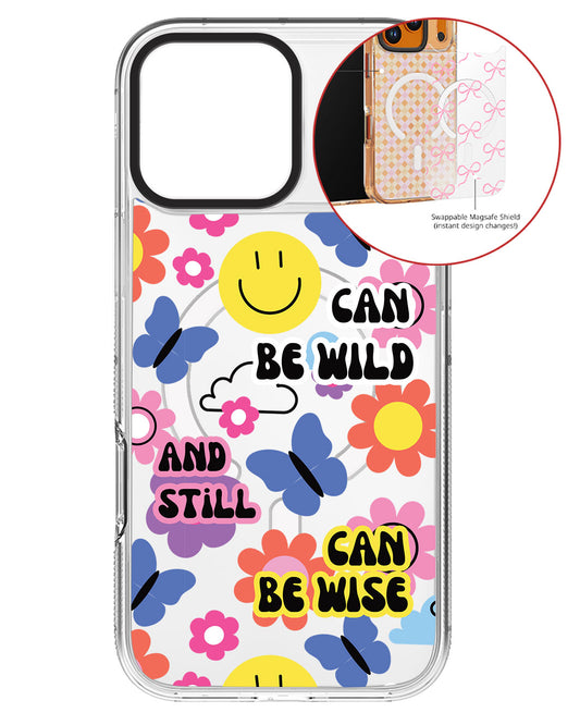 Magsafe Swappable Plate - You Can Be Wild & Wise