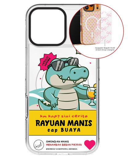 Magsafe Swappable Plate - Cap Buaya