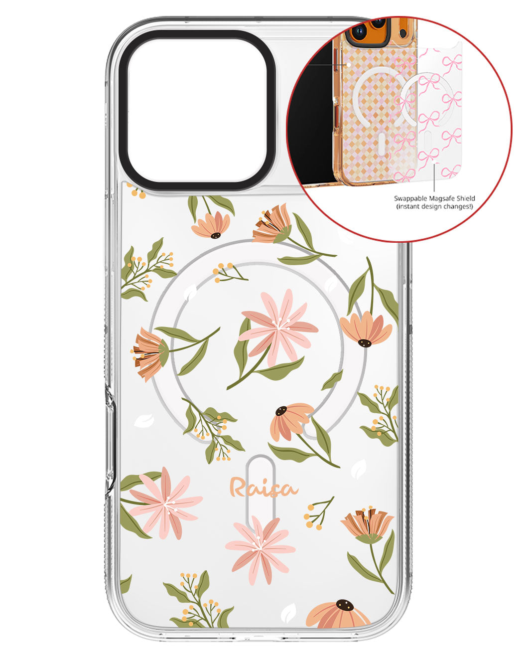 Magsafe Swappable Plate - Cosmos Flower