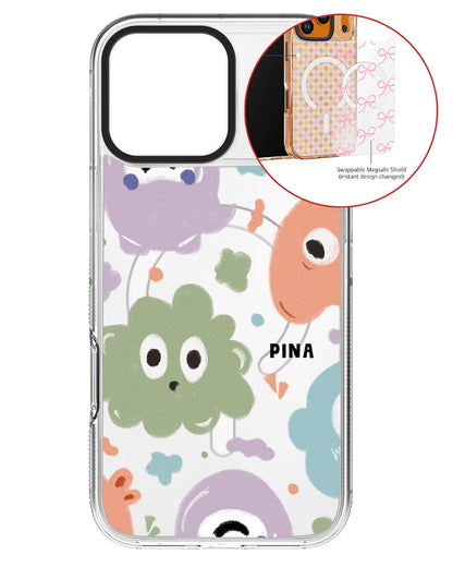 Magsafe Swappable Plate - Cute Monster 2.0