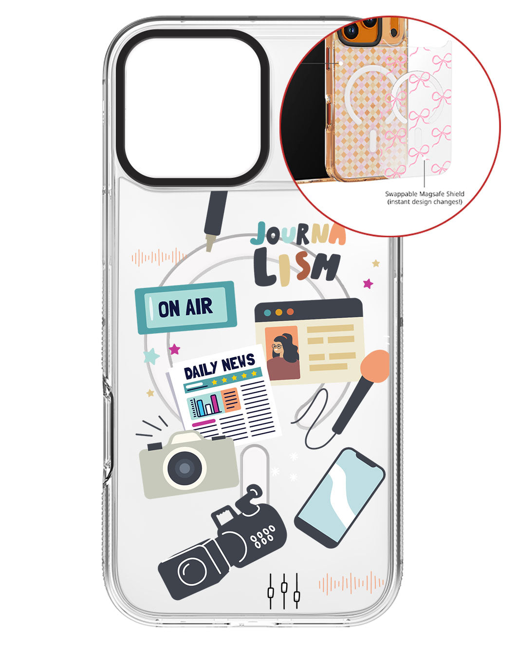 Magsafe Swappable Plate - Journalism