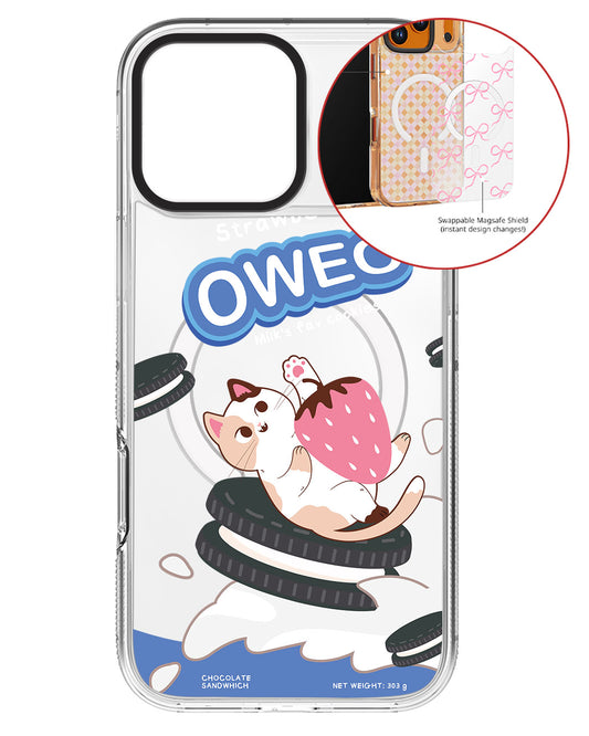 Magsafe Swappable Plate - Oweo Cat