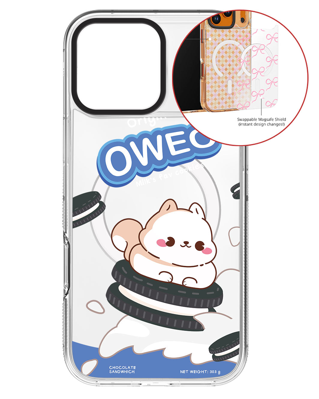 Magsafe Swappable Plate - Oweo Dog